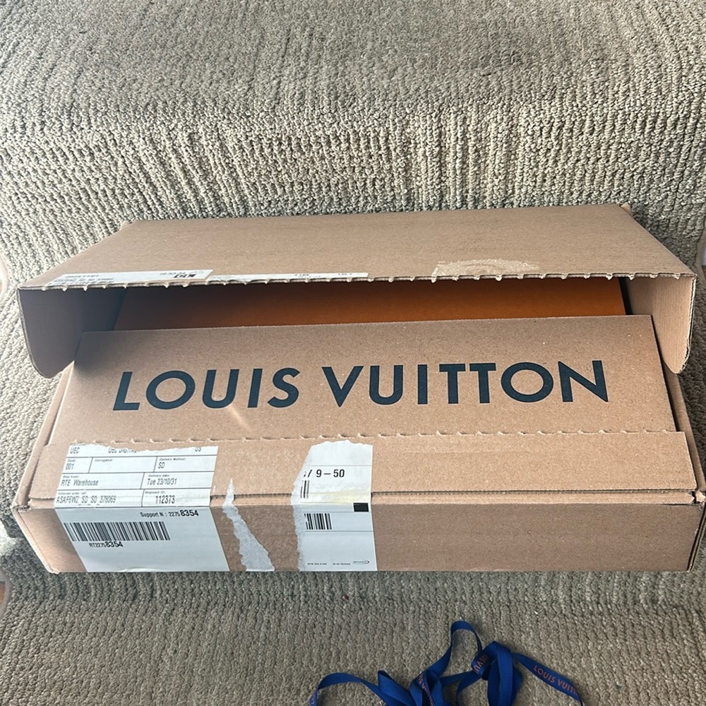 Louis Vuitton empty magnetic box & shipping box
